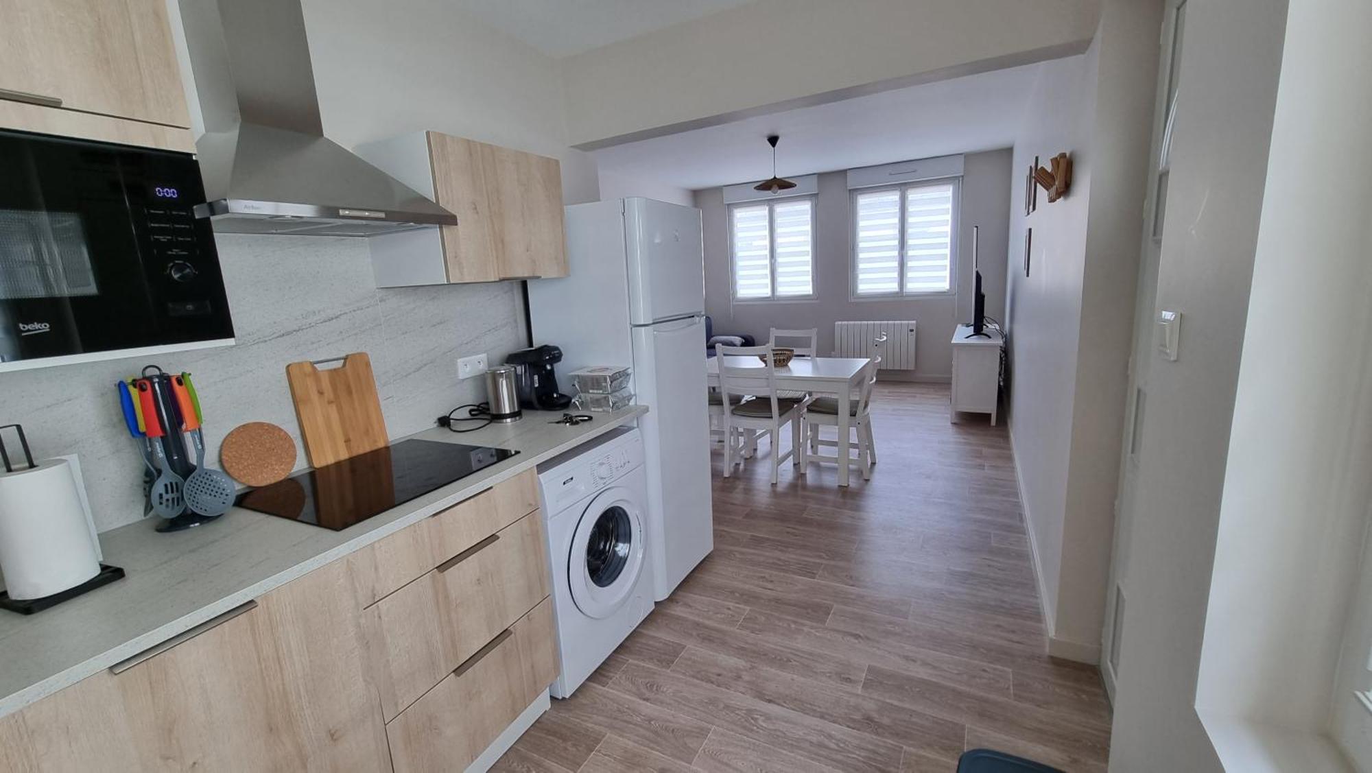Appartement Rdc A 2 Pas De La Plage Et Des Commerces De Berck Plage 외부 사진